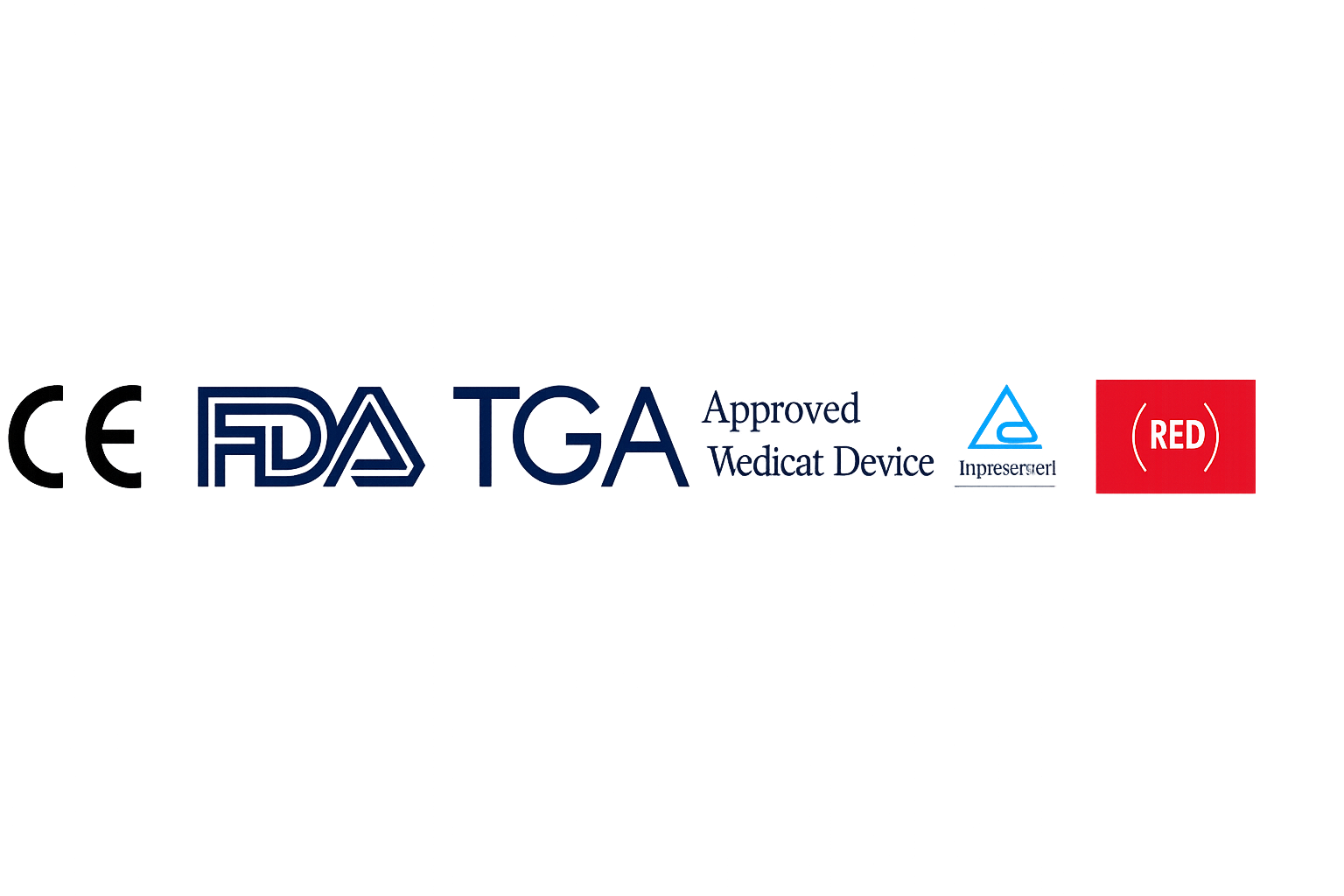 Sertifikalar - CE, FDA, TGA